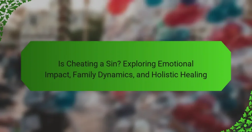 Is Cheating a Sin? Exploring Emotional Impact, Family Dynamics, and Holistic Healing